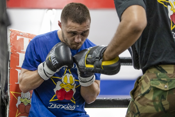 Photos: Sergey Lipinets Grinds Hard For Jaron Ennis Clash - Boxing News